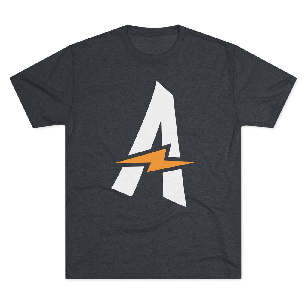 "Bolt A" Logo Triblend T‑Shirt
