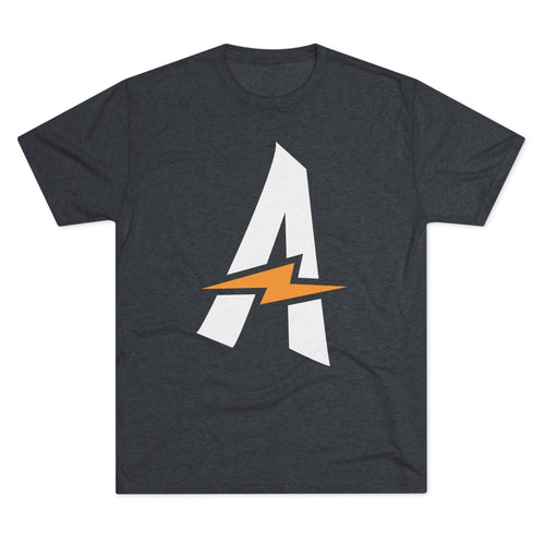 "Bolt A" Logo Triblend T‑Shirt