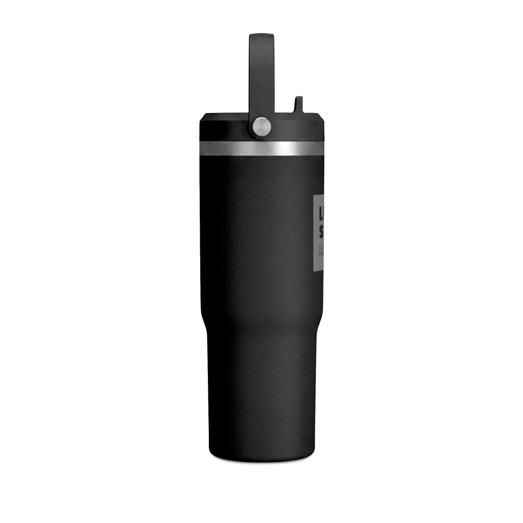 Lead Safe 32oz Nomad Tumbler - Insulated Travel Water Bottle with Carry Handle