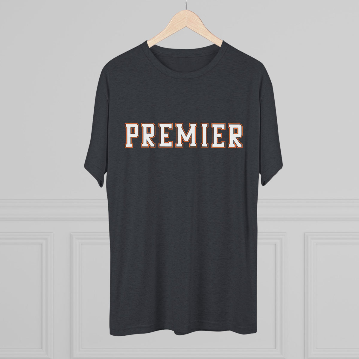 Premier Graphic Tee — Vintage Collegiate 'PREMIER' Crew Shirt