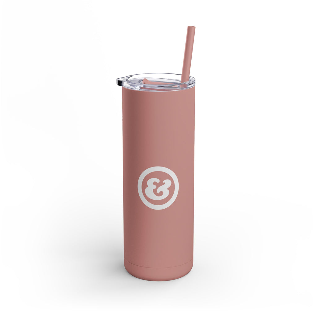 Buds Skinny Matte Tumbler, 20oz
