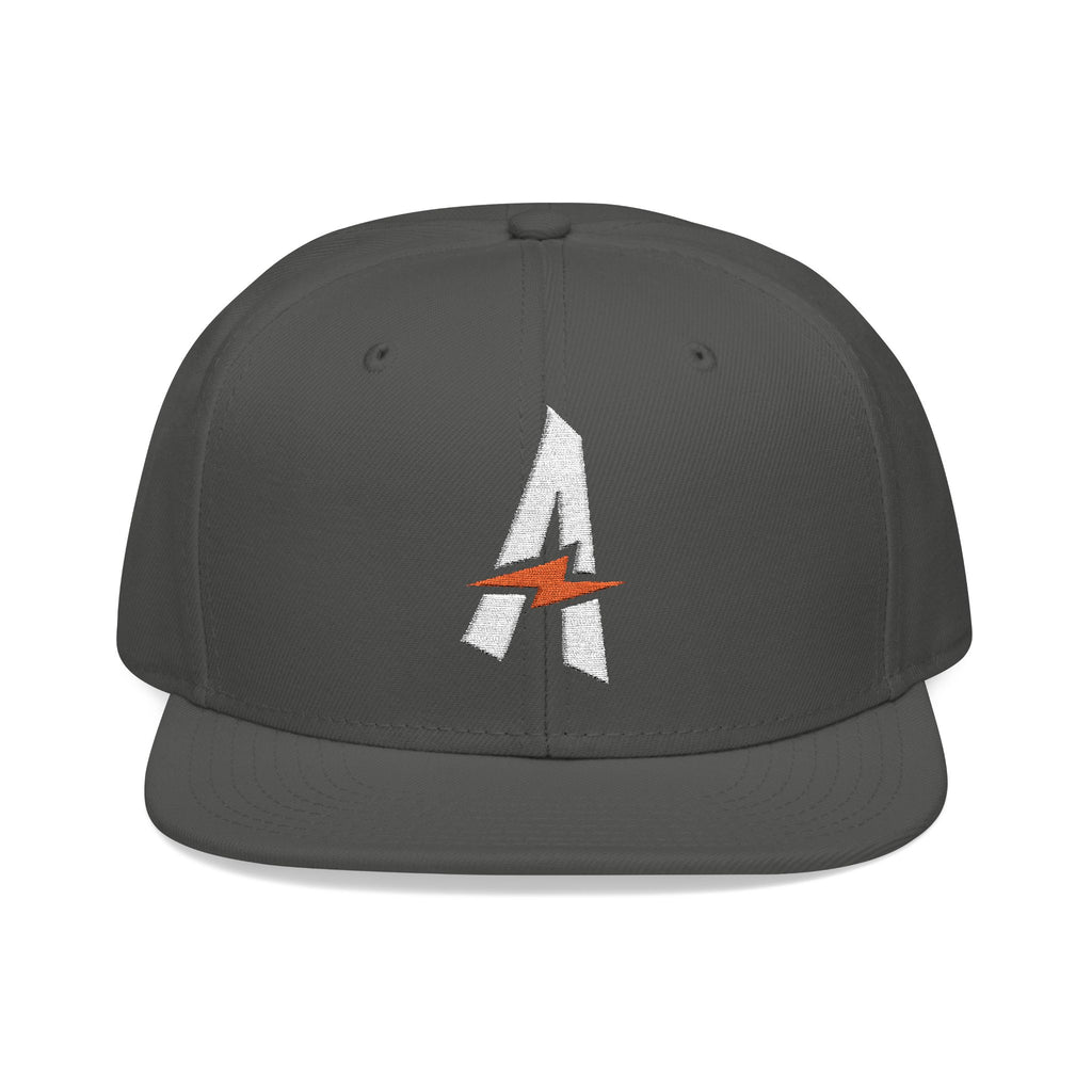 Embroidered "Bolt A" Snapback Hat
