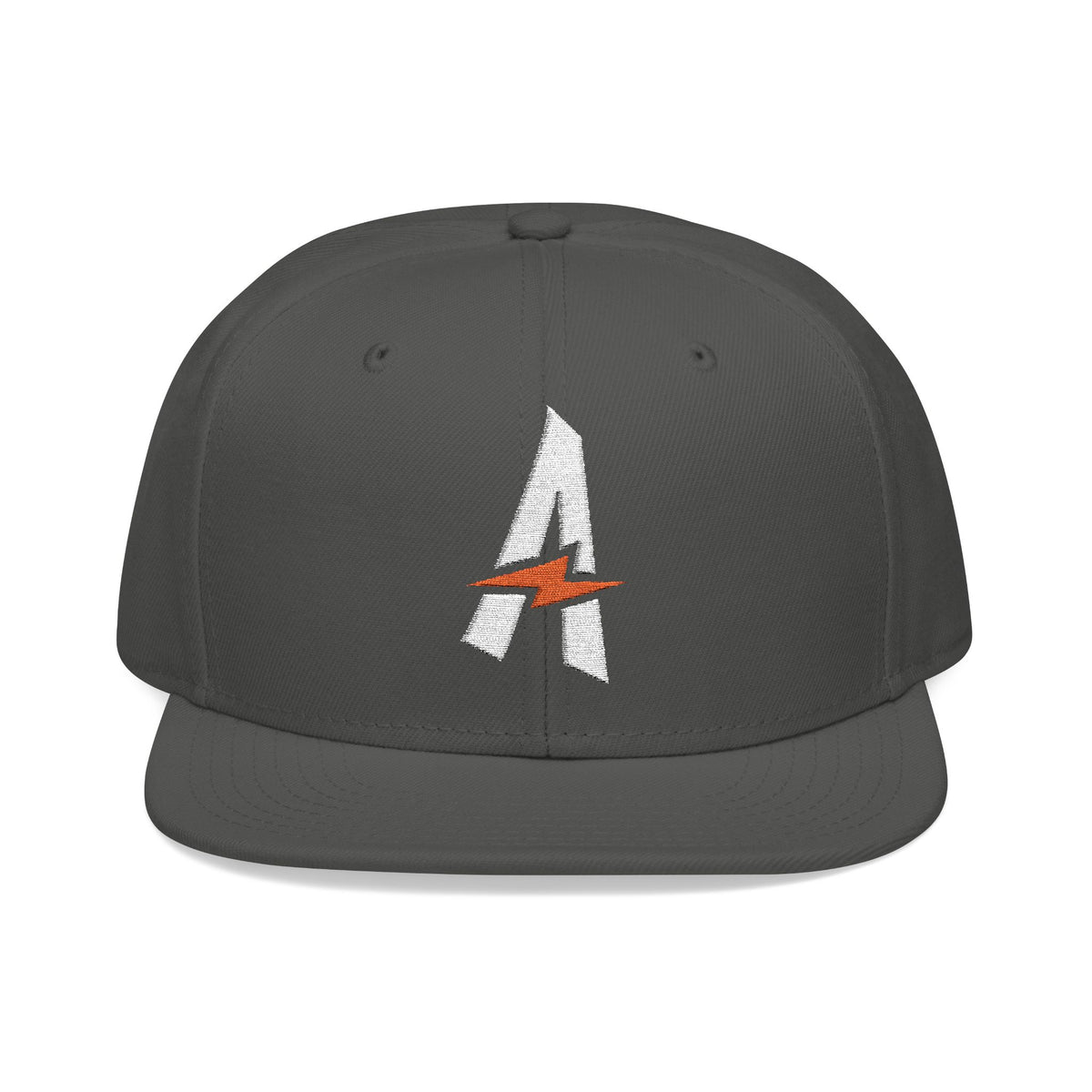 Embroidered "Bolt A" Snapback Hat