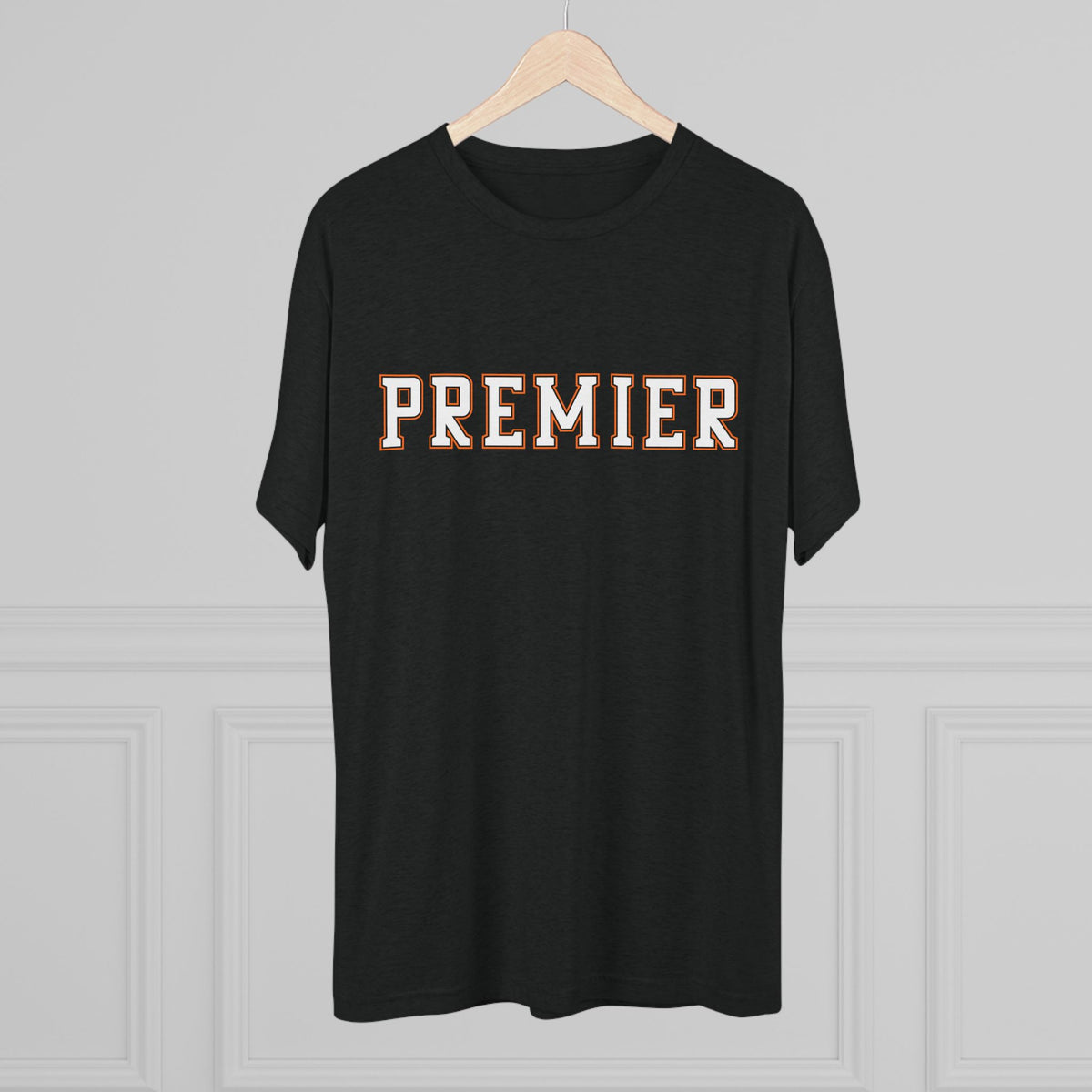 Premier Graphic Tee — Vintage Collegiate 'PREMIER' Crew Shirt