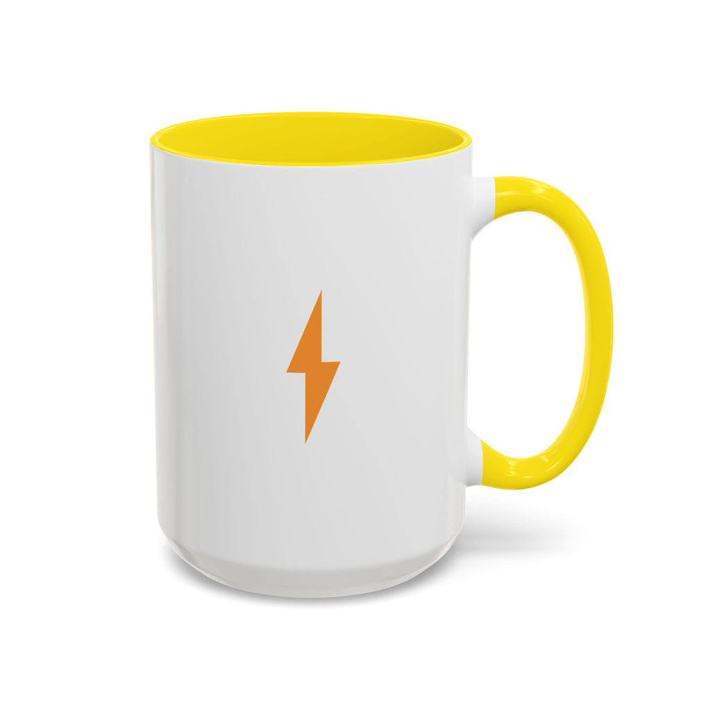 Lightning Bolt Accent Coffee Mug