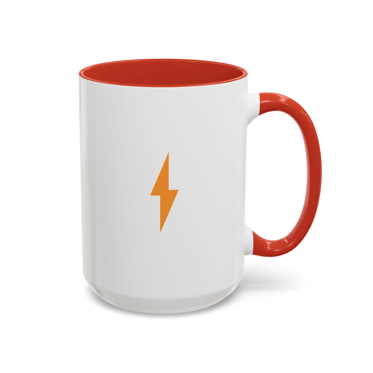 Lightning Bolt Accent Coffee Mug