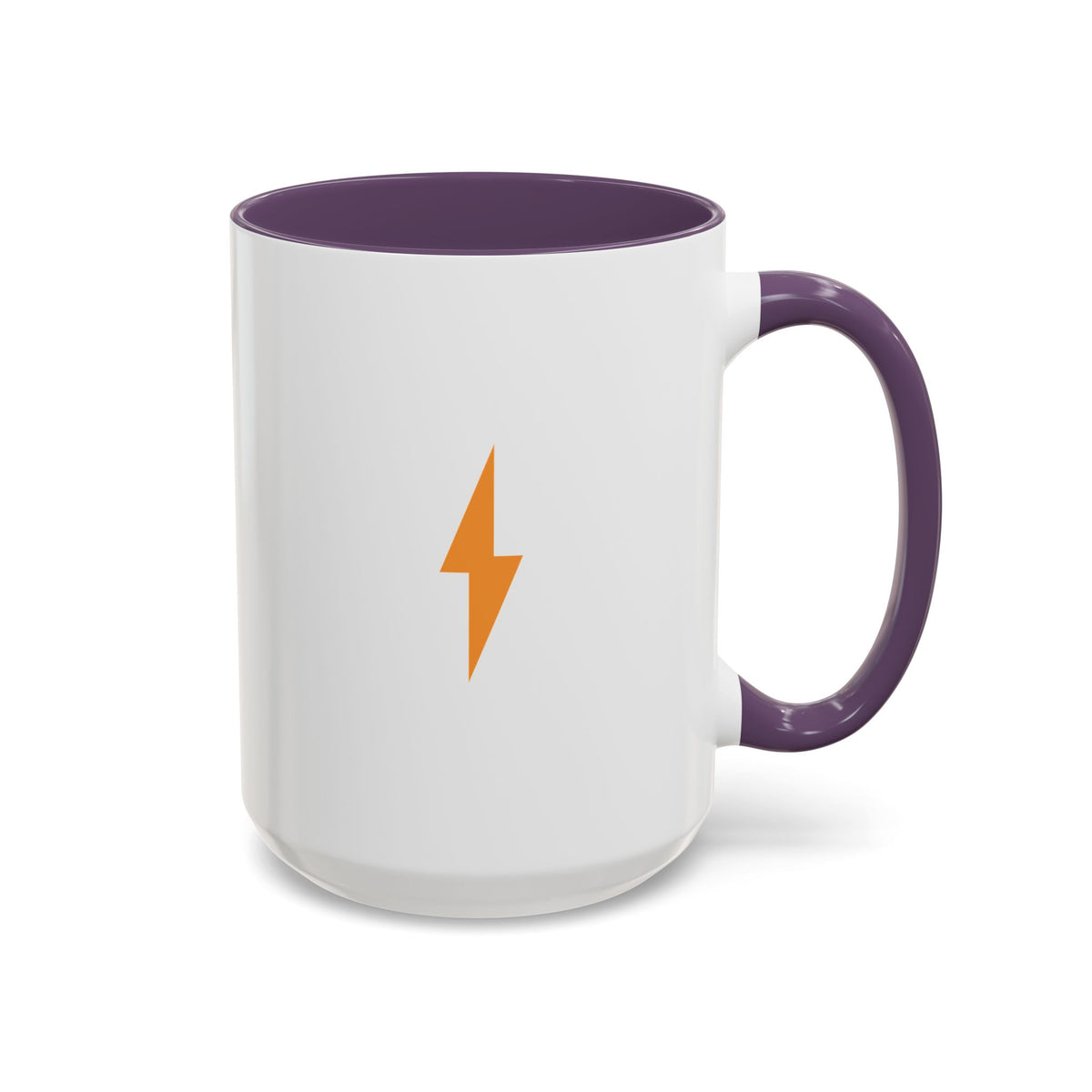 Lightning Bolt Accent Coffee Mug