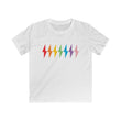 Load image into Gallery viewer, Kids Rainbow Color Bolt Tee
