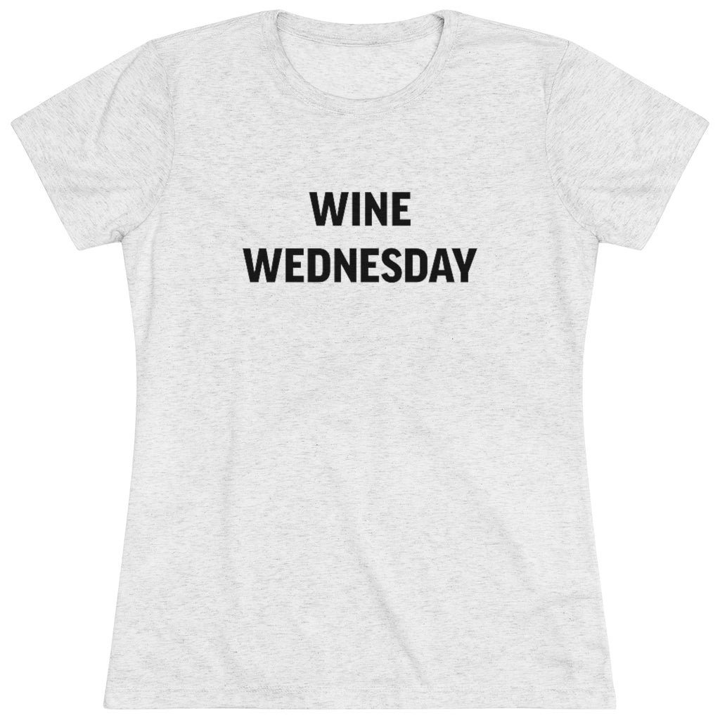 Wine Wednesday Women's Triblend