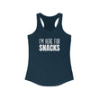 Load image into Gallery viewer, I'm Here for Snacks Tank
