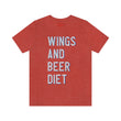 Load image into Gallery viewer, Wings and Beer Diet Tee
