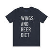 Load image into Gallery viewer, Wings and Beer Diet Tee
